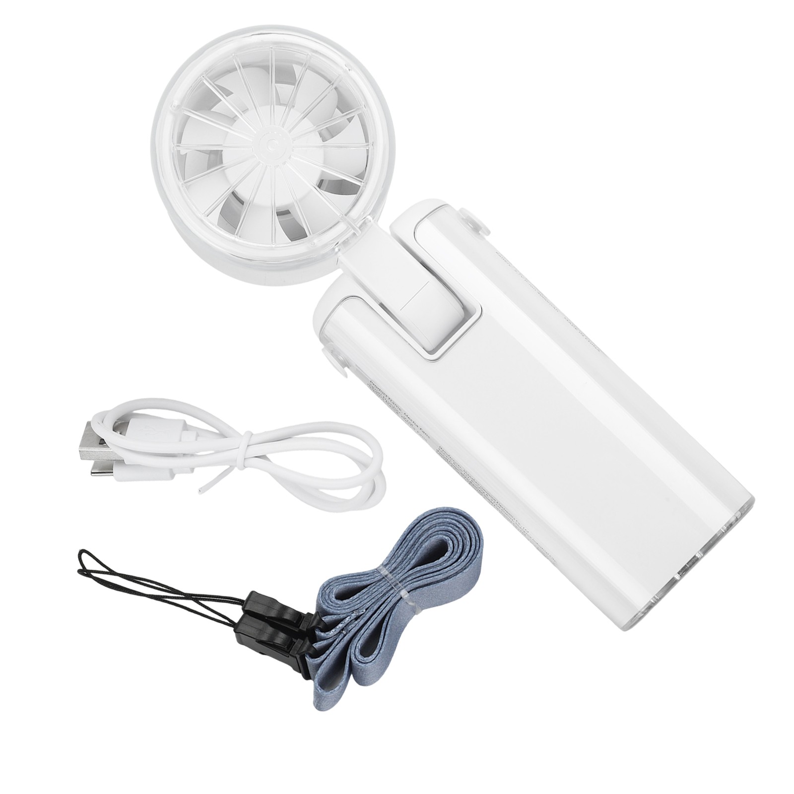 Reisefreundlicher Handventilator mit Eiskühlfunktion 199 Geschwindigkeitsstufen - Photo 14/28