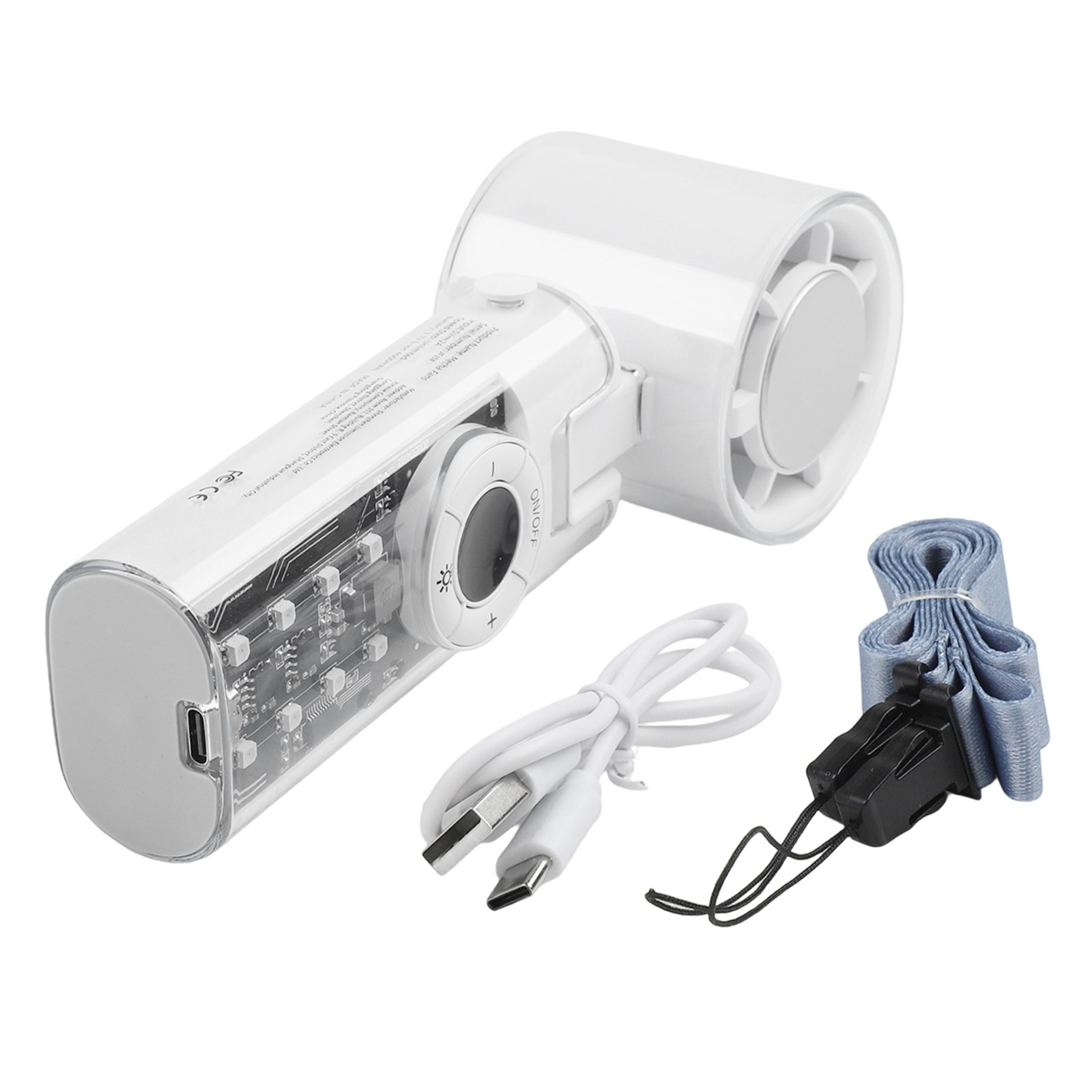 Reisefreundlicher Handventilator mit Eiskühlfunktion 199 Geschwindigkeitsstufen - Photo 16/28