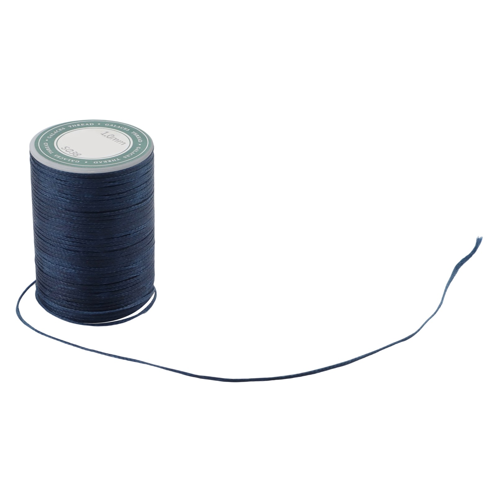 PU Leather Waxed Thread String Strap Stitching DIY 1.0mm 210D 70M Meter - Picture 42 of 69