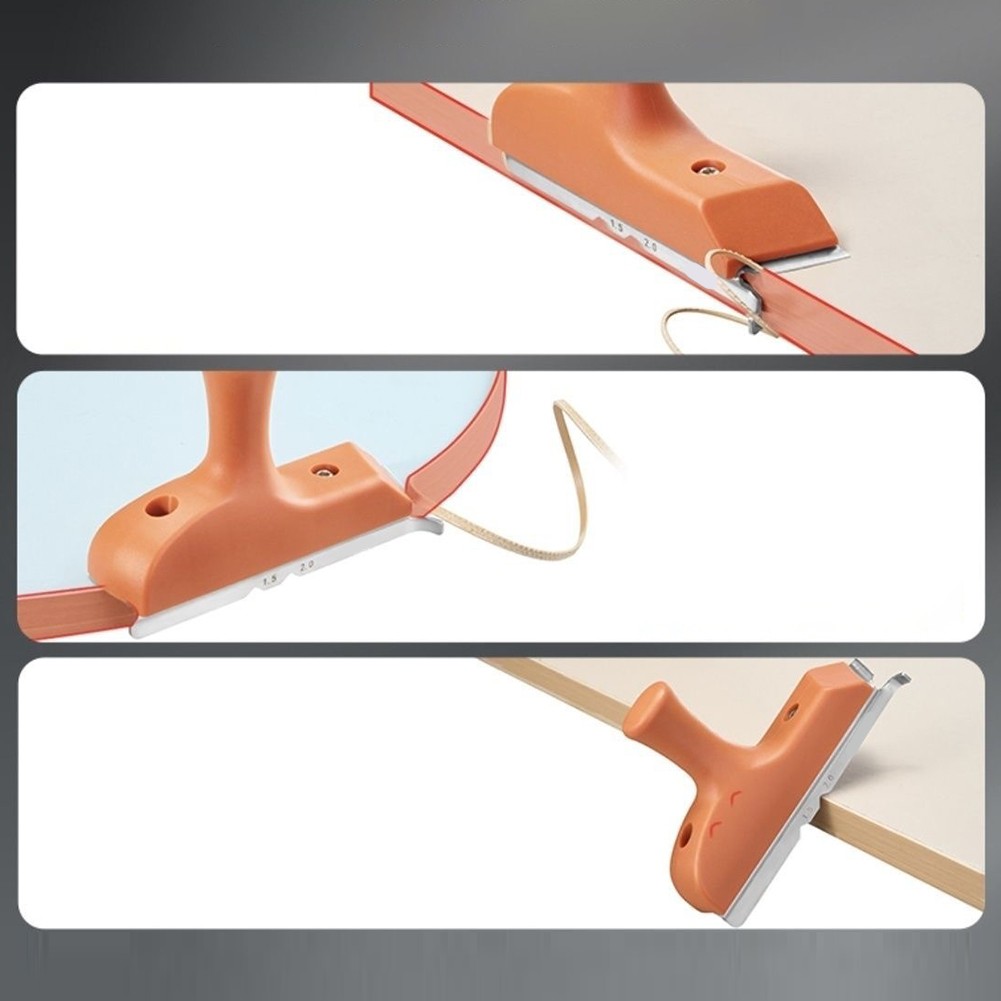 Edge Cutter for Precise Trimming and Chamfering Eco Boards and Leather Projects