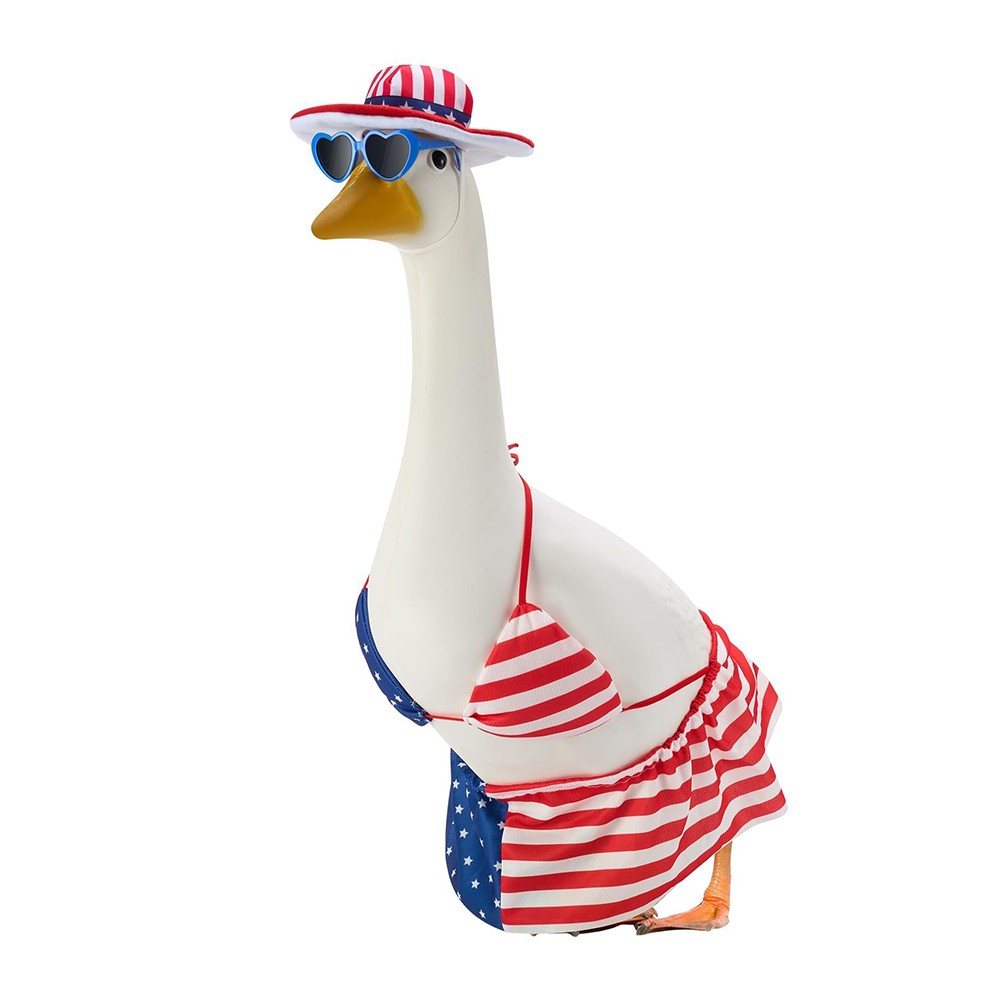 For 23 Inch Garden Goose Outfit with Fade Resistant Fabric for Year Round Use