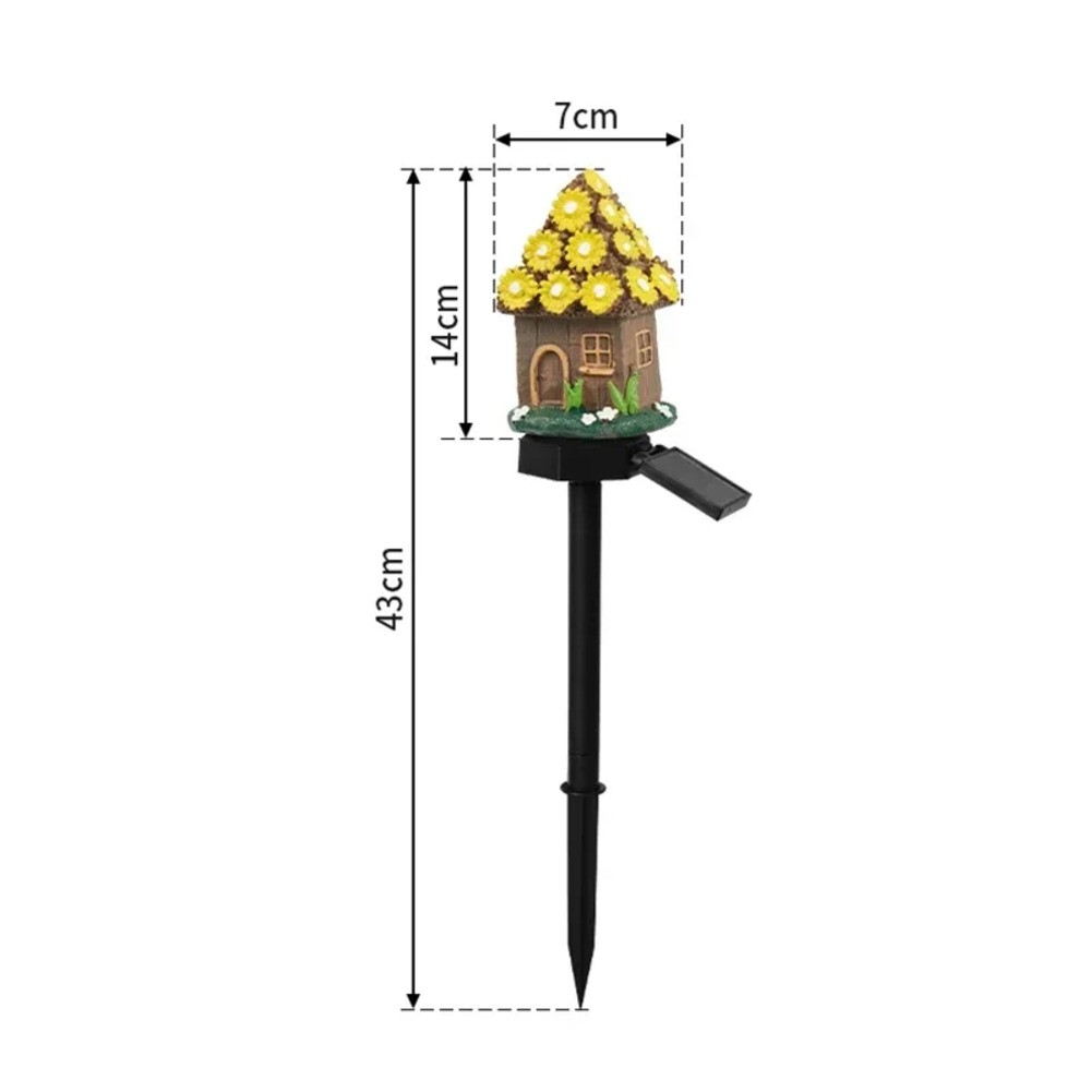 Fairy House Light Weather-resistant Light Creative Mushroom House Design - Picture 18 of 22