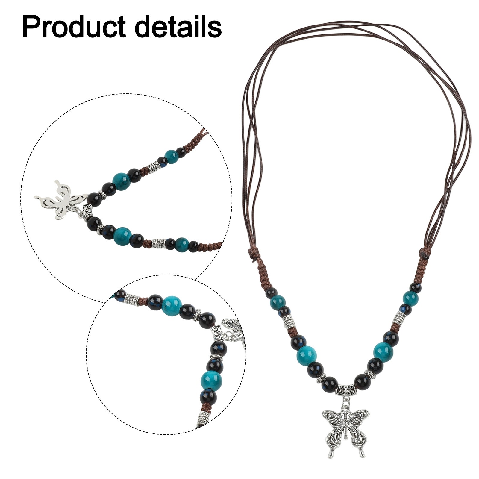 Layered Collarbone Necklace Crafted from Eco Friendly Diatomaceous Earth - Picture 23 of 40