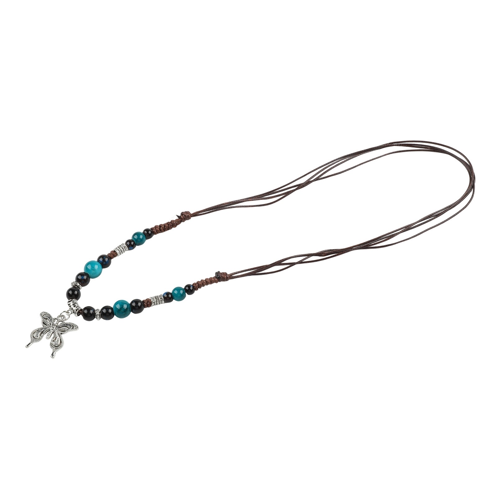 Layered Collarbone Necklace Crafted from Eco Friendly Diatomaceous Earth - Picture 25 of 40