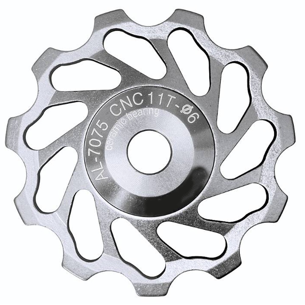 Rueda guía de aluminio premium para repuesto de sistema de desviador de bicicleta - Imagen 30 de 39