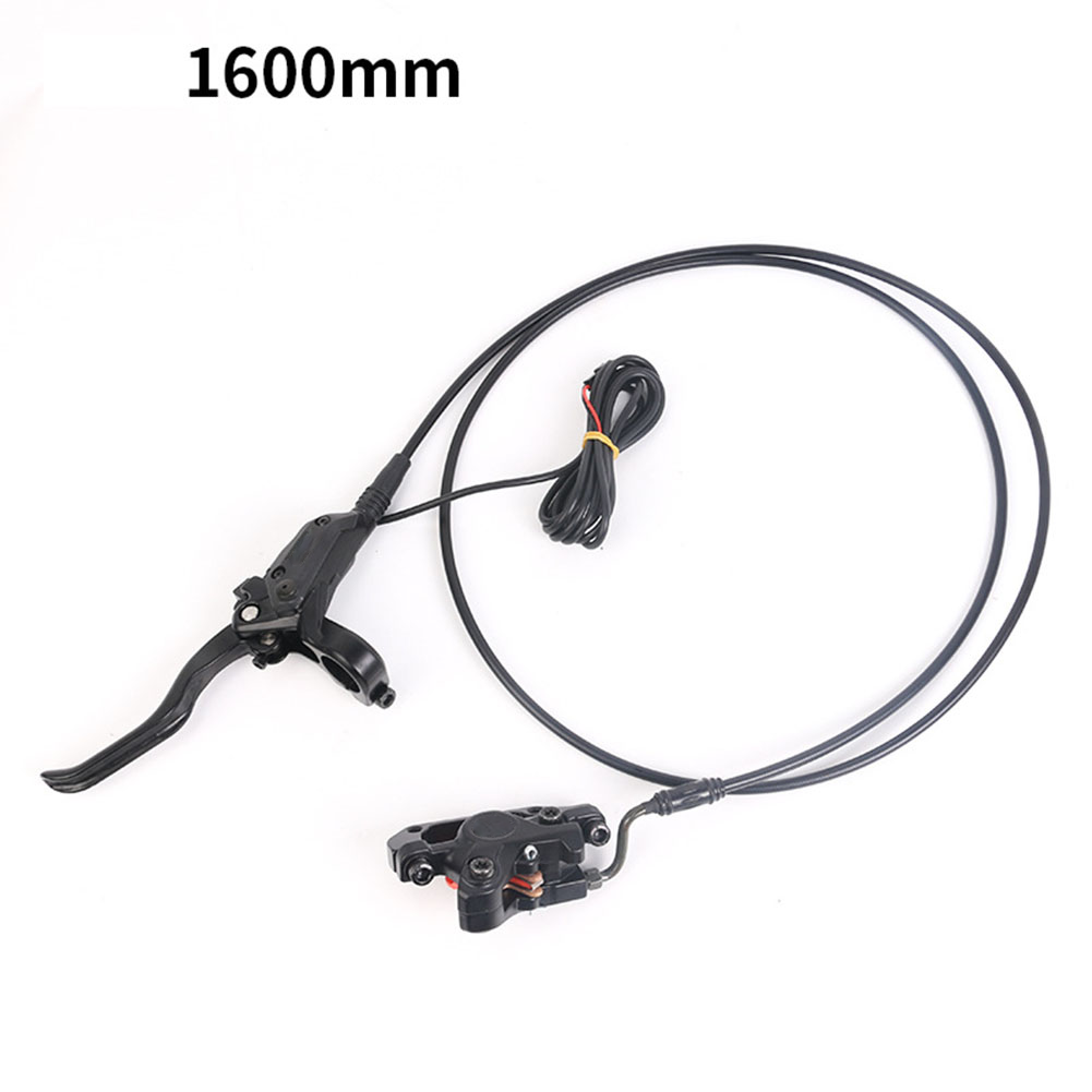 2 Pin Connector Hydraulic Brake Kit for EBike with Front 850mm Rear 1600mm
