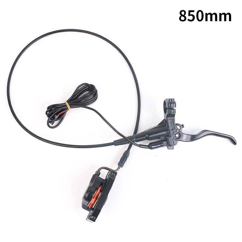 for 2 Pin Connector Hydraulic Brake Kit for EBike with Front 850mm Rear 1600mm