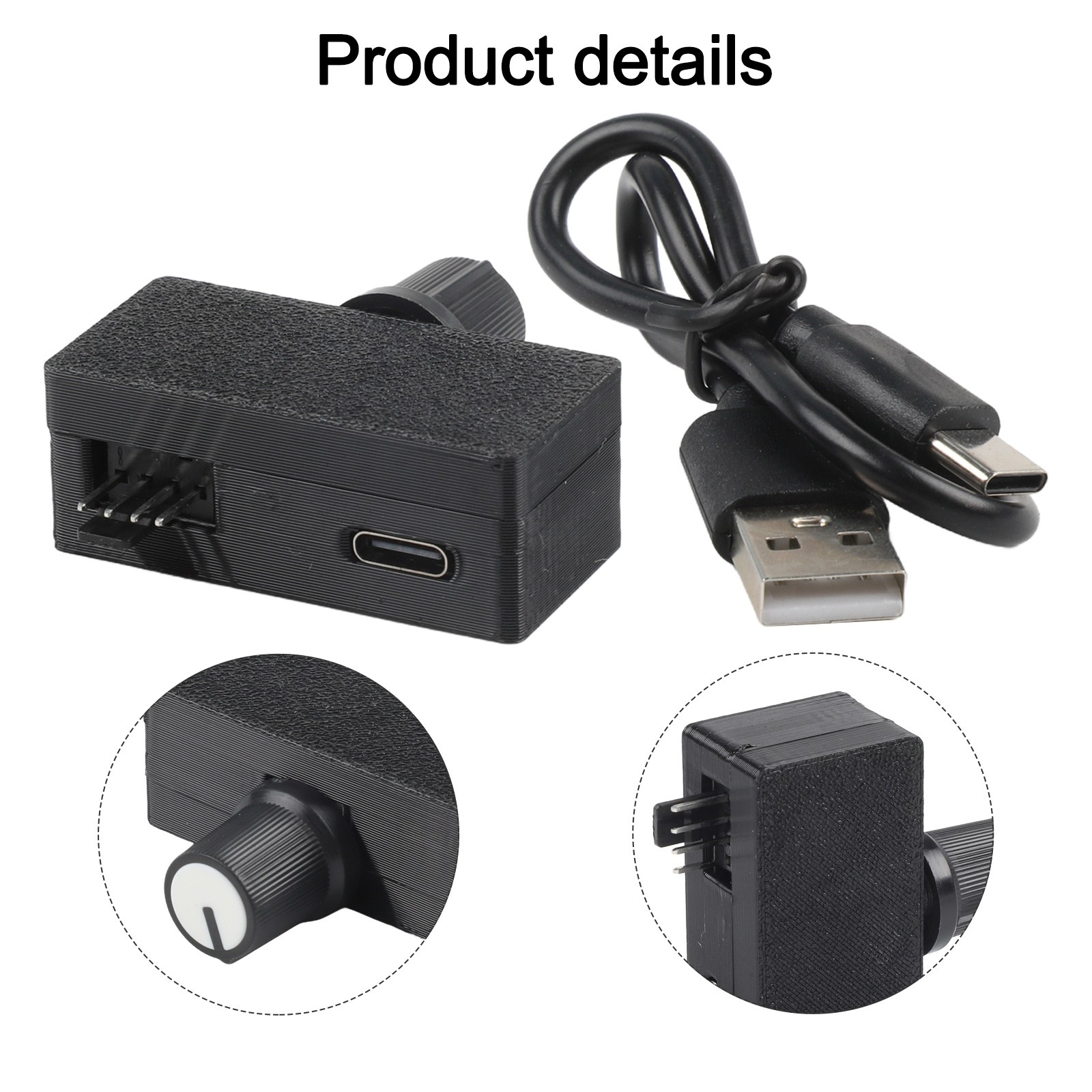 12V 4 Draht PWM Lüftersteuerung, Lüfterdrehzahlregler 4 Pin Lüftersteuerung Motorblockierschutz Erkennungsdrehzahlregler CD012S010 12V 4 Draht PWM Lüftersteuerung, Lüfterdrehzahlregler 4 Pin Lüftersteuerung Motorblockierschutz Erkennungsdrehzahlregler CD012S010