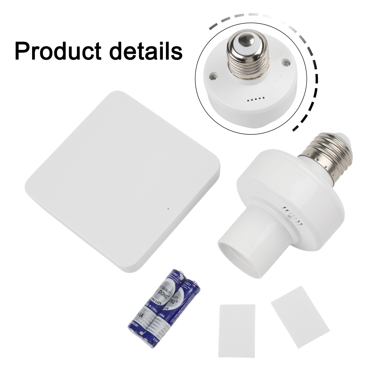 Soporte Lámpara Control Remoto E27 220V para Fácil Gestión Inalámbrica de Iluminación - Imagen 24 de 43