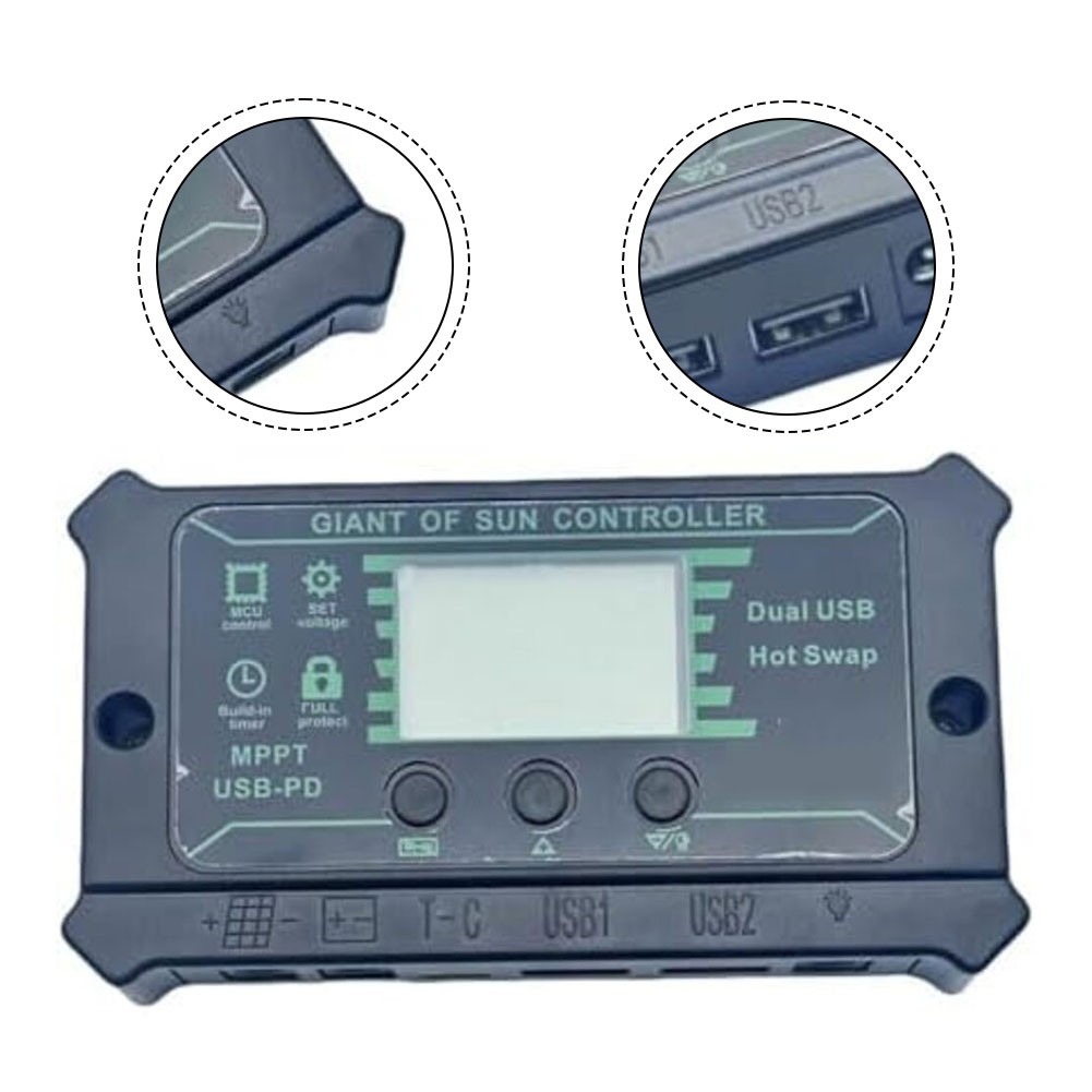 MPPT Charge Controller Intelligent Solar Charger Battery Health Management - Picture 14 of 52