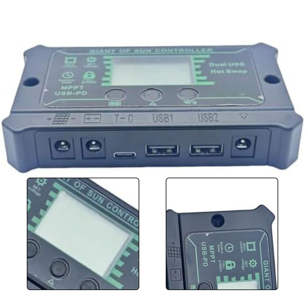 MPPT Charge Controller Intelligent Solar Charger Battery Health Management - Picture 15 of 52