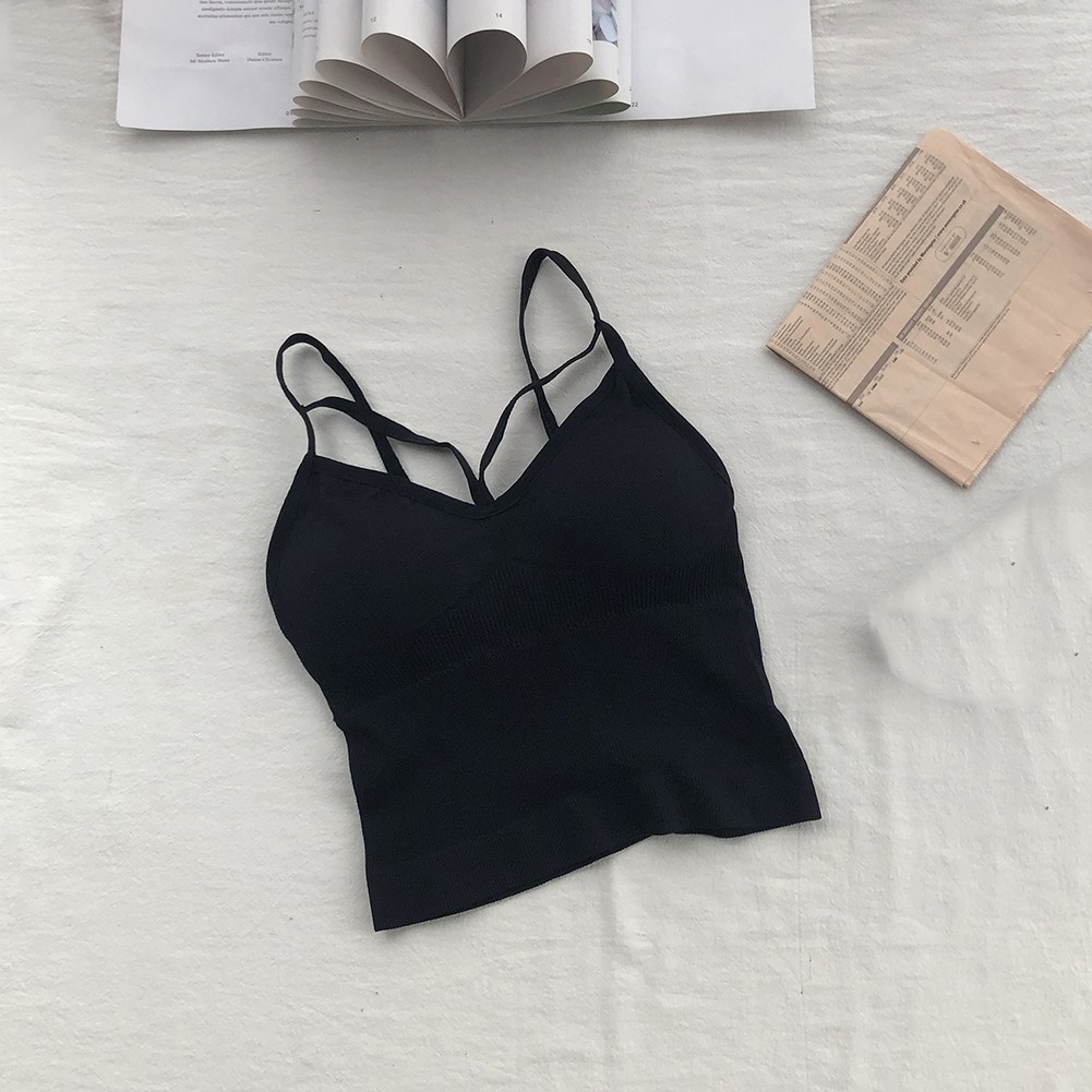 Fashionable Camisole Vest for Women with Open Back and Deep V Neck Style - Picture 8 of 13
