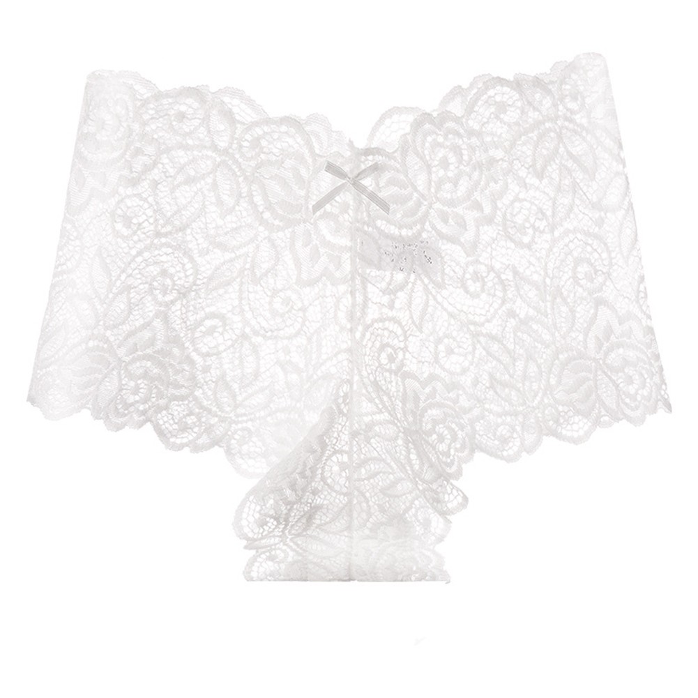 Trendy Women’s Underwear Low Waist Lace Chiffon Triangle T Back Design