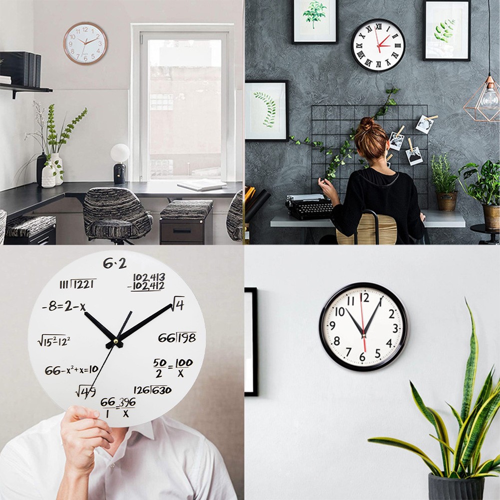 DIY Clock Mechanism Kit with Silent Quartz Movement for Various Designs