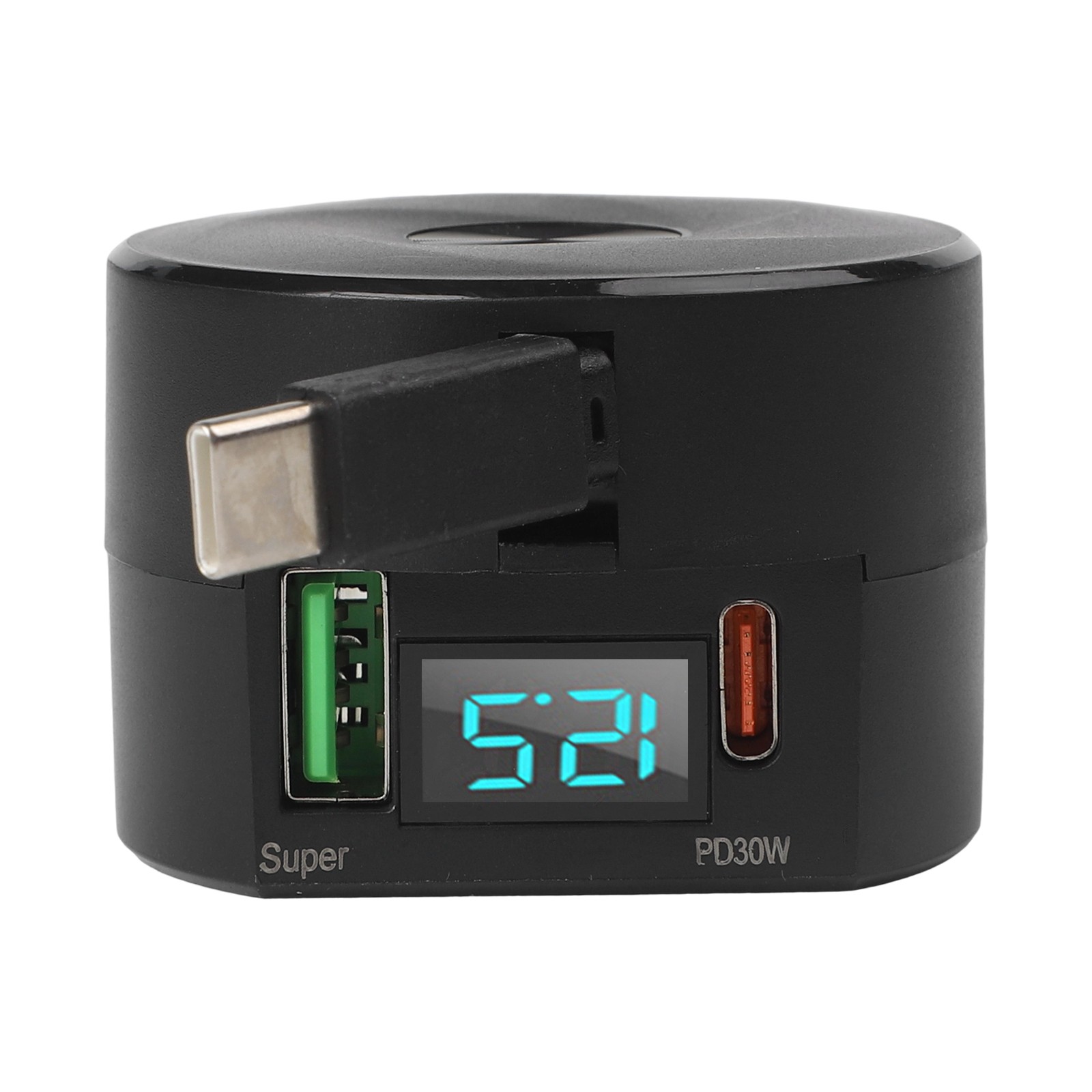 Chargeur Voiture 66W Double Sortie avec Affichage Num��rique pour Charge Rapide - Photo 25 sur 33