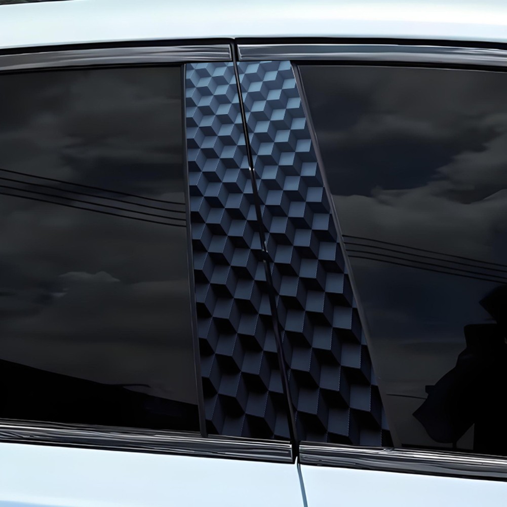 Waterproof For Dice Stickers for Car Doors 2PCS B Pillar Decals for Custom Look - Bild 7 von 13