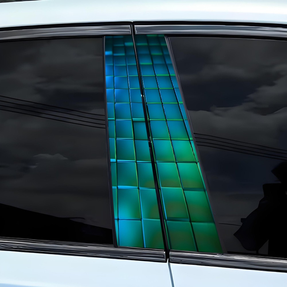 Waterproof For Dice Stickers for Car Doors 2PCS B Pillar Decals for Custom Look - Bild 8 von 13