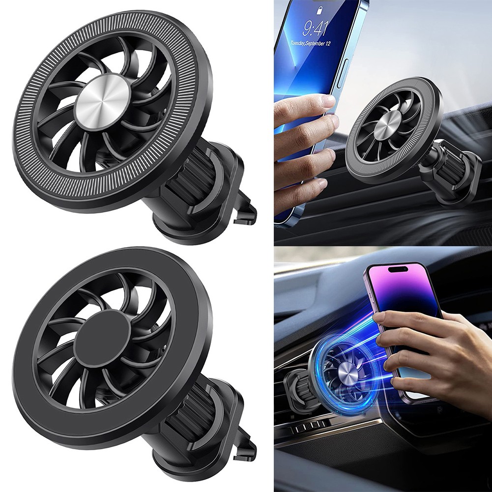 Support d'a��ration clip t��l��phone portable mat��riau ABS taille compacte inst - Photo 16 sur 21