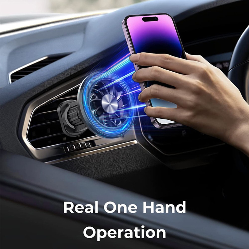 Support d'a��ration clip t��l��phone portable mat��riau ABS taille compacte inst - Photo 20 sur 21