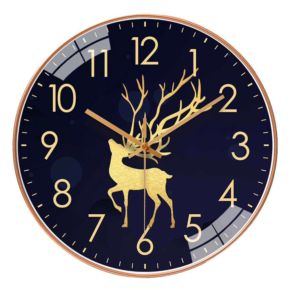 Stylish 8 Inch Acrylic Wall Clock for Home Decor with Quartz Mechanism