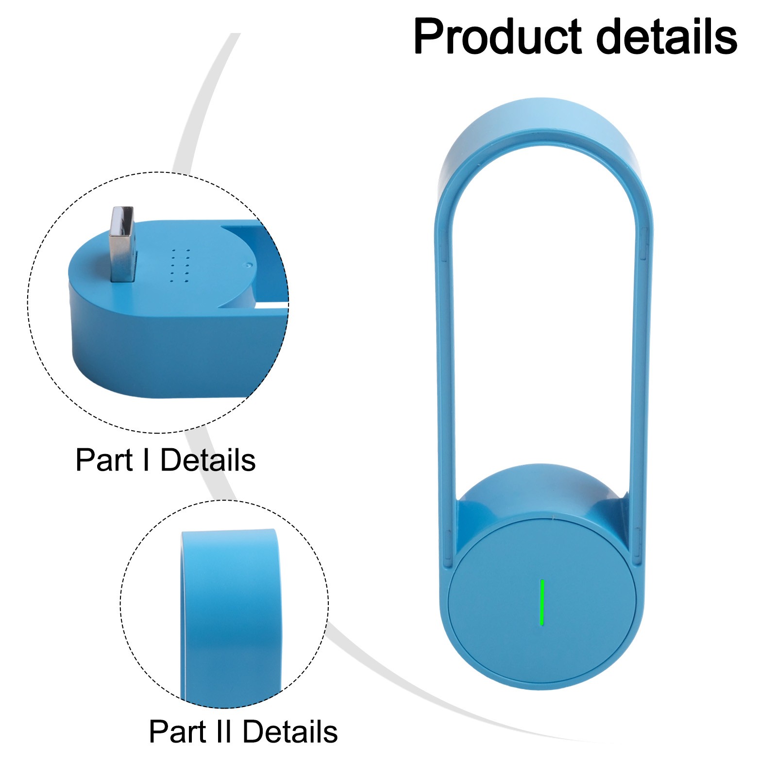 Negative Ion Air Purifier Compact Design for Use in Bathroom and Office
