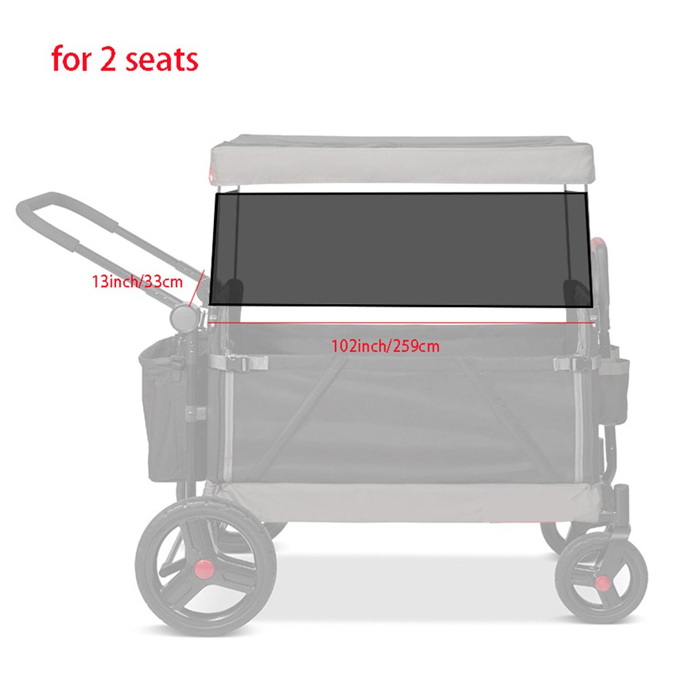 Wagon Sunshade Net for Wonderfold W4 W2 Breathable and Protective for Kids