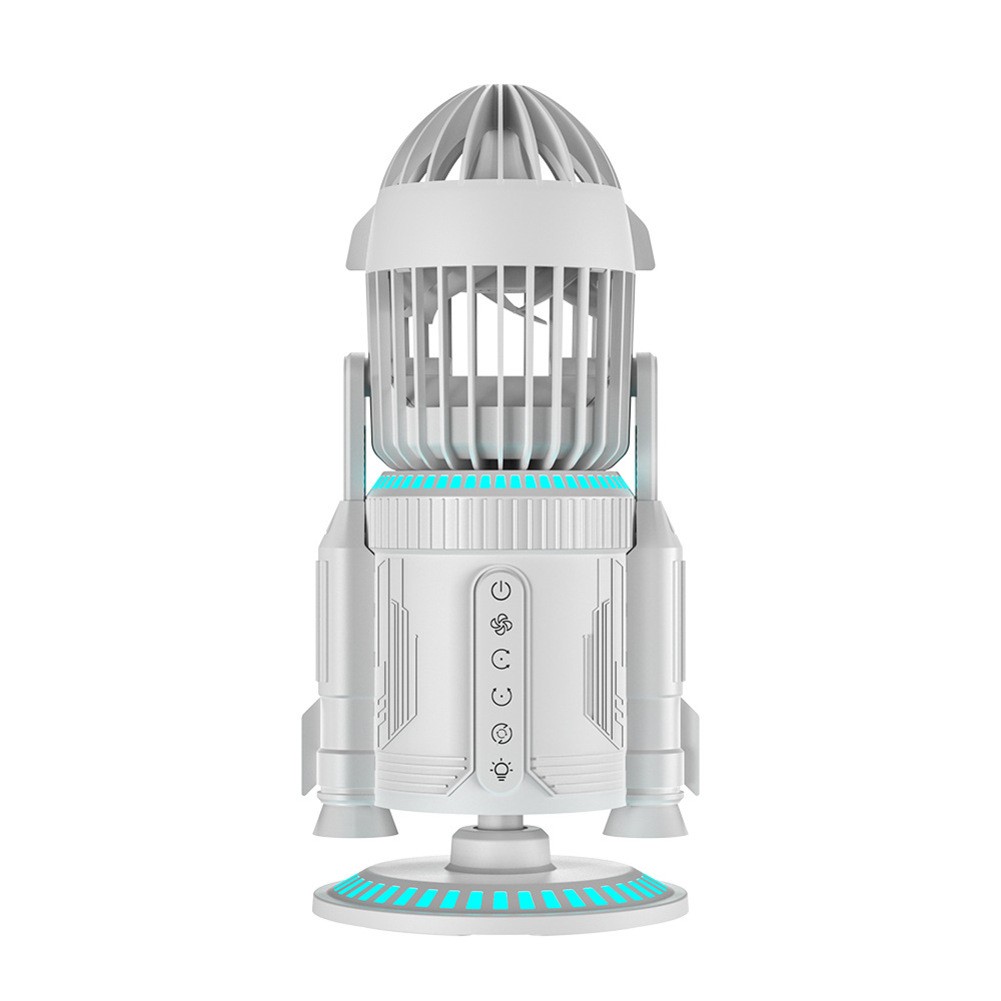 Vibrant Color Dual Drive Spray System Fan for Home and Office Aesthetics
