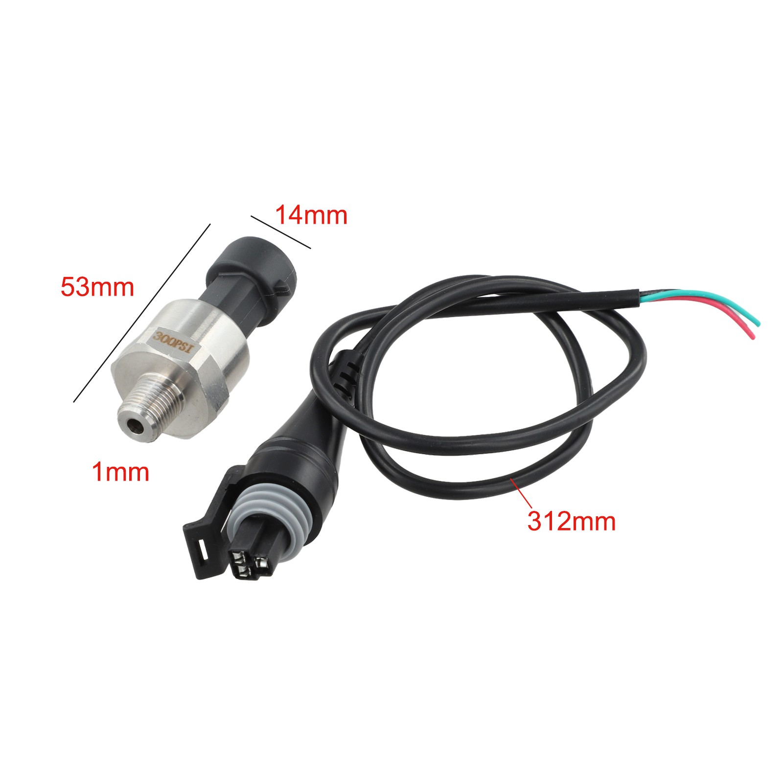 Einfache Installation 5 V 18 NPT 5PSI1000PSI Kraftstoffdruckmessumformer Sender - Bild 71 von 84