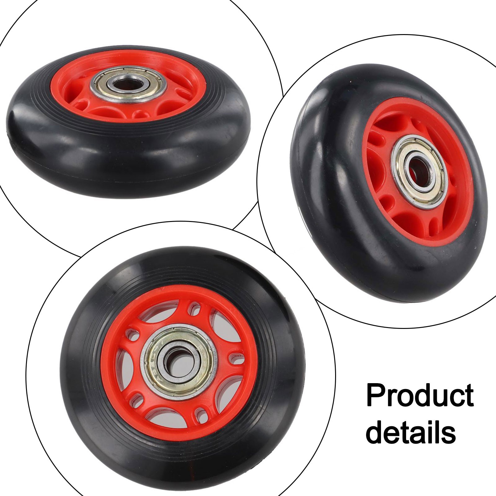 Optimize Your For Rowing Machine with 2PCS Cushion Bearing Wheel Pulleys
