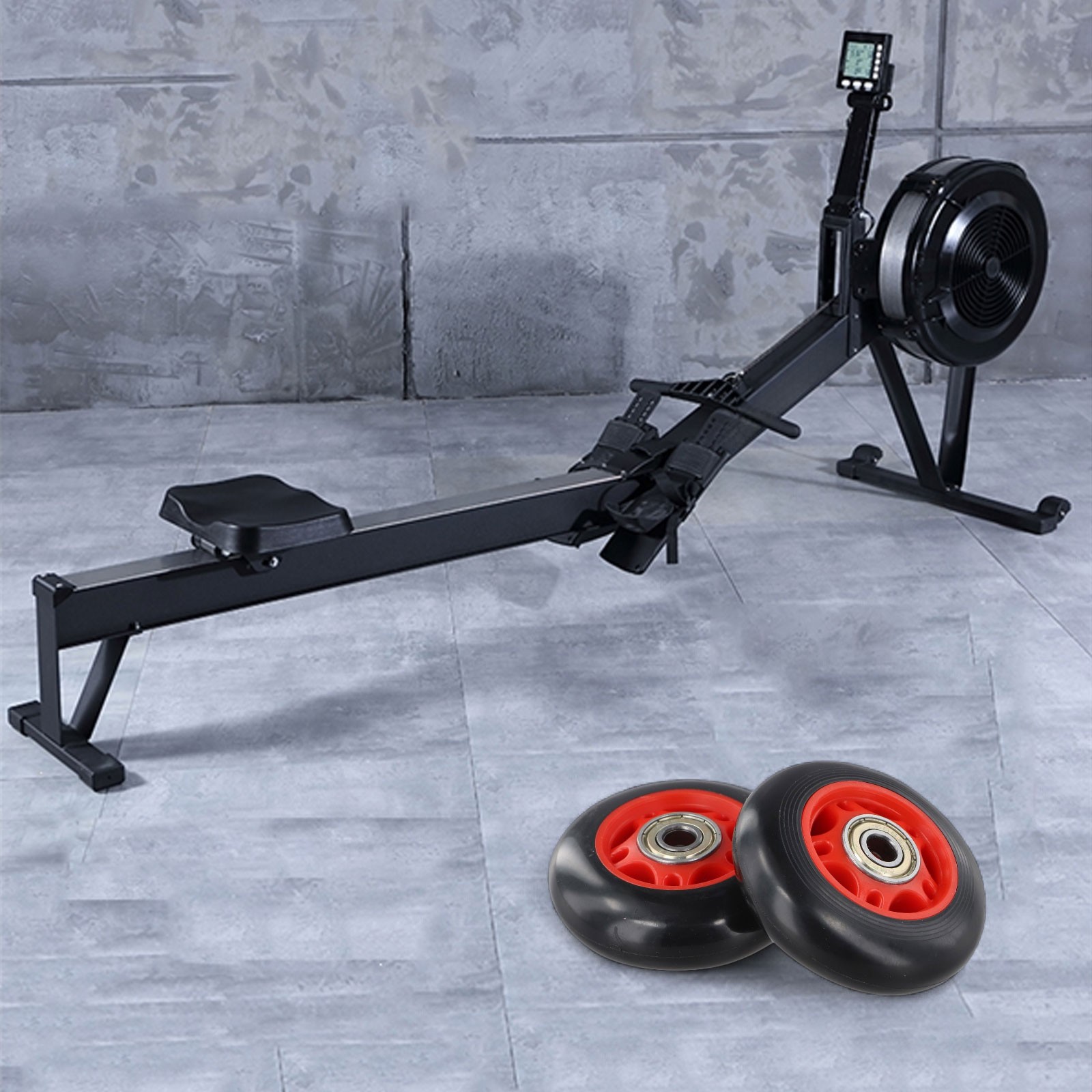 Optimize Your For Rowing Machine with 2PCS Cushion Bearing Wheel Pulleys