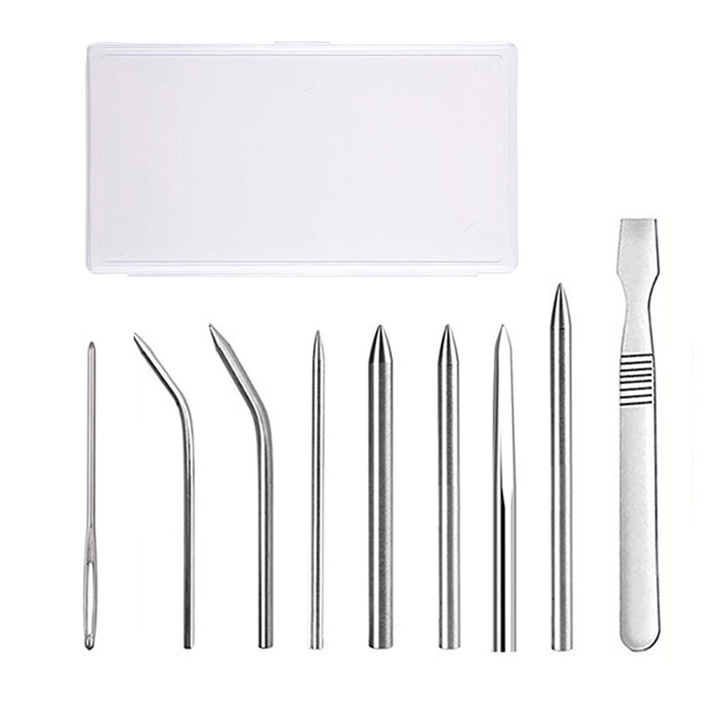 Stainless Steel Para cord Stitching Needles Set for DIY Craft Bracelet Making