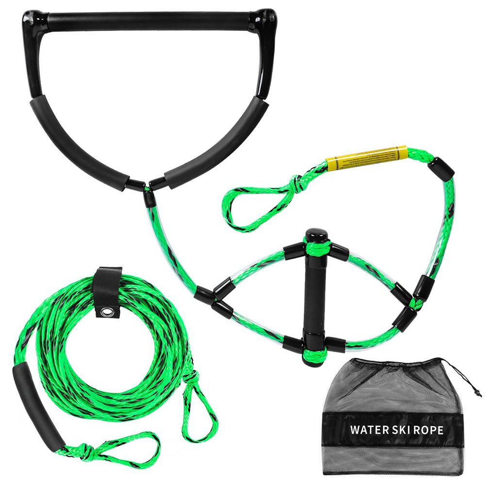 75FT Water Ski Rope With 15in Handle 6.3in Handle Tow Rope For Tubing 4 Sections - Picture 25 of 40