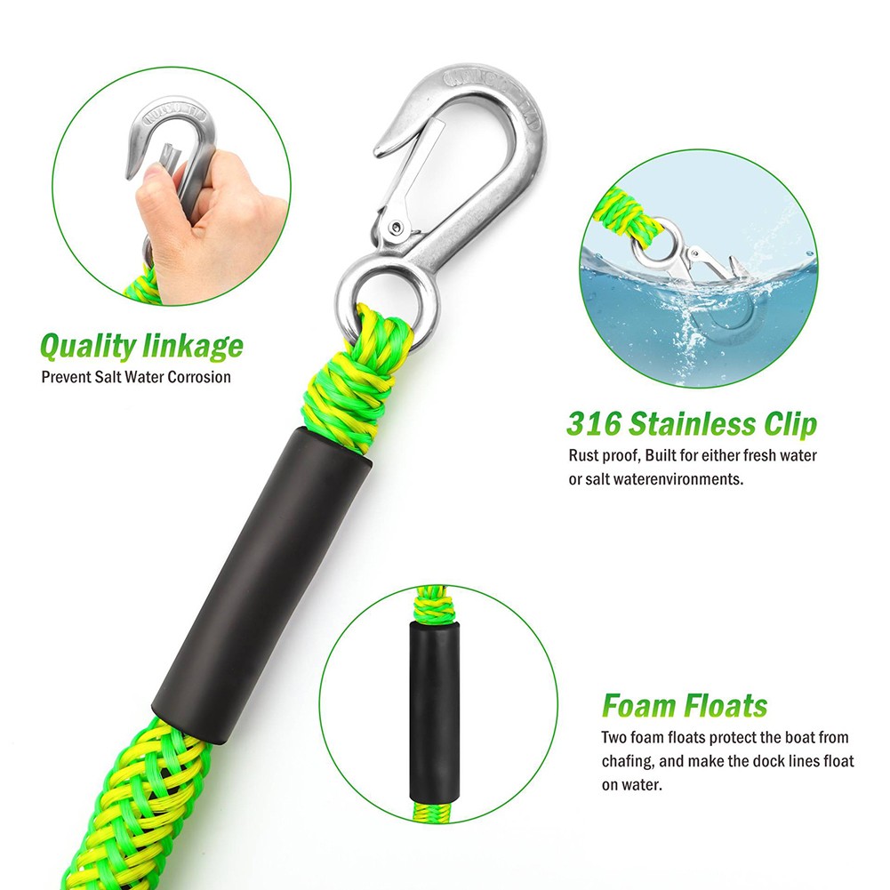 4FT Marine Bungee Rope with Enhanced Safety and Quick Docking Features - Photo 30/38