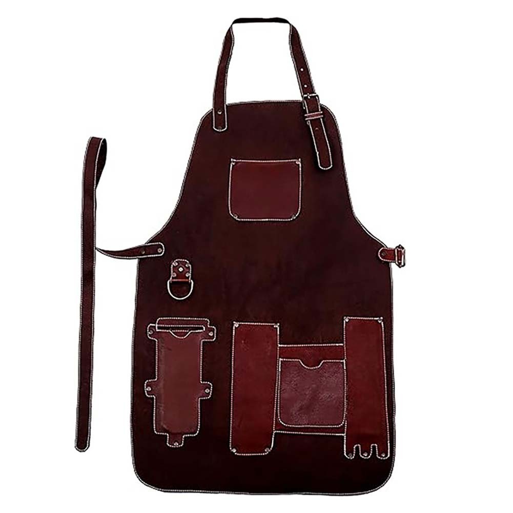 Tablier de soudage ergonomique en velours avec répartition uniforme du poids po - Picture 21 of 25