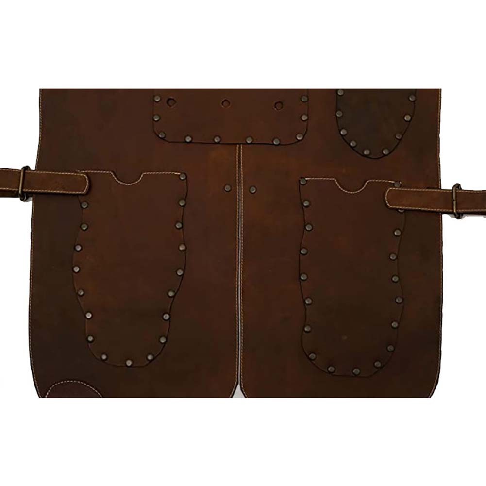 Tablier de soudage ergonomique en velours avec répartition uniforme du poids po - Picture 19 of 25