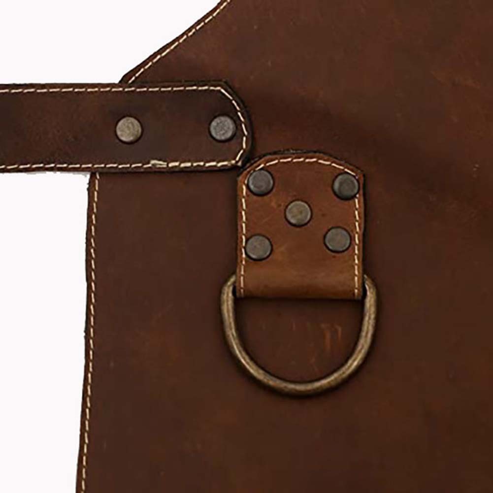 Tablier de soudage ergonomique en velours avec répartition uniforme du poids po - Picture 23 of 25