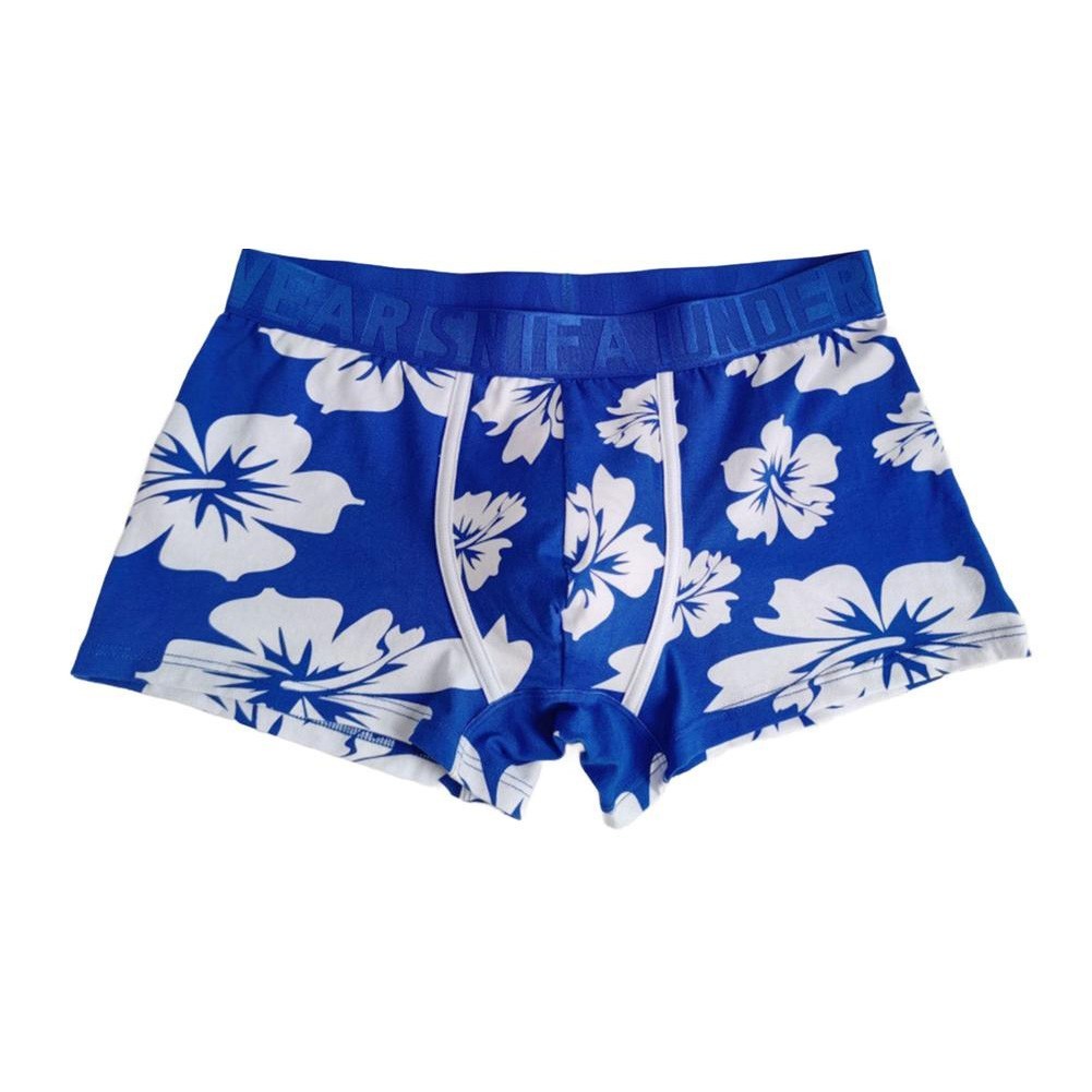 Men Print Breathable Pouch Underwear Underpants Panties Boxershorts Trunks - Picture 20 of 31
