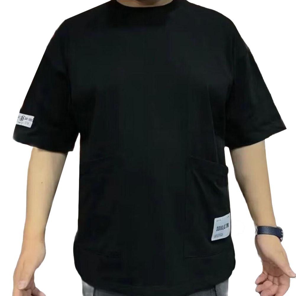 Men's Breathable Tee with Crew Neck and Short Sleeves for Everyday Casual Wear - Picture 7 of 11