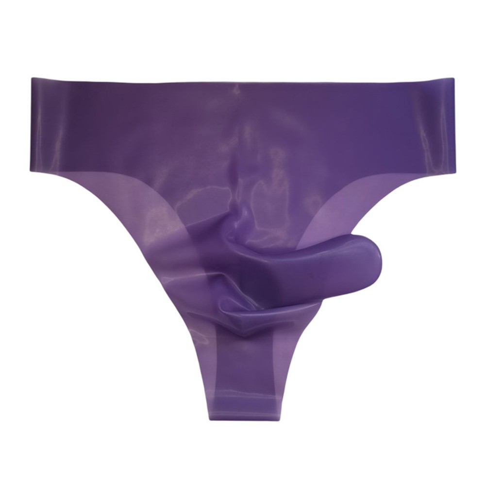 Mens Latex Underwear Sexy Nightwear Applicable Gender: Male Classic Brief Style - Picture 13 of 16