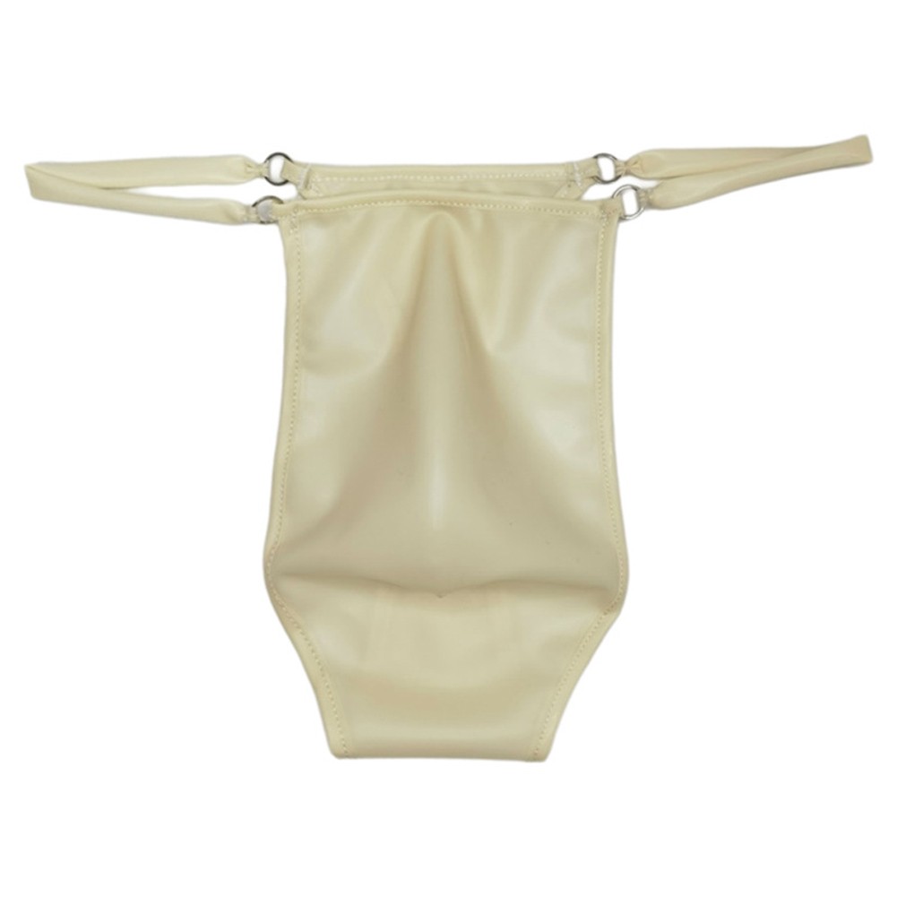 Low Waist Thong Latex G-string Average Size Classic Style Comfortable Tight Fit - Picture 13 of 14