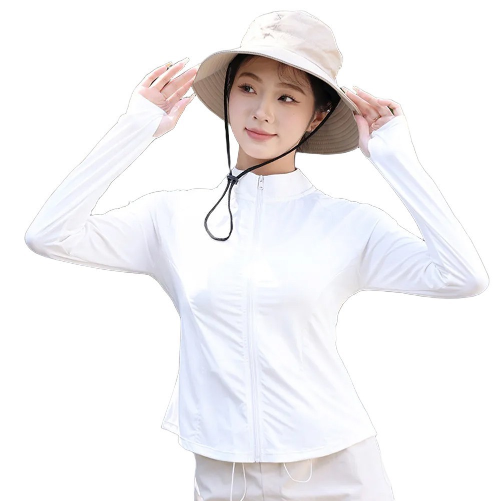 Essential Womens Fit Jacket for Sun Protection during Sports Activities - Picture 14 of 21