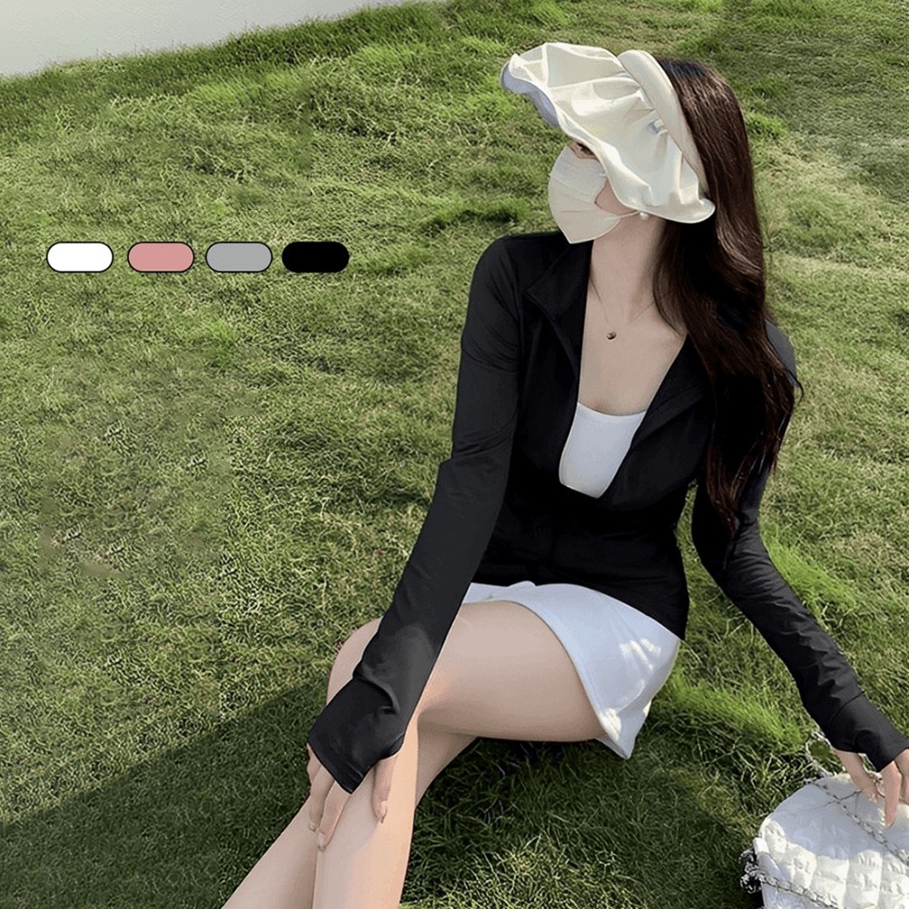 Essential Womens Fit Jacket for Sun Protection during Sports Activities - Picture 10 of 21