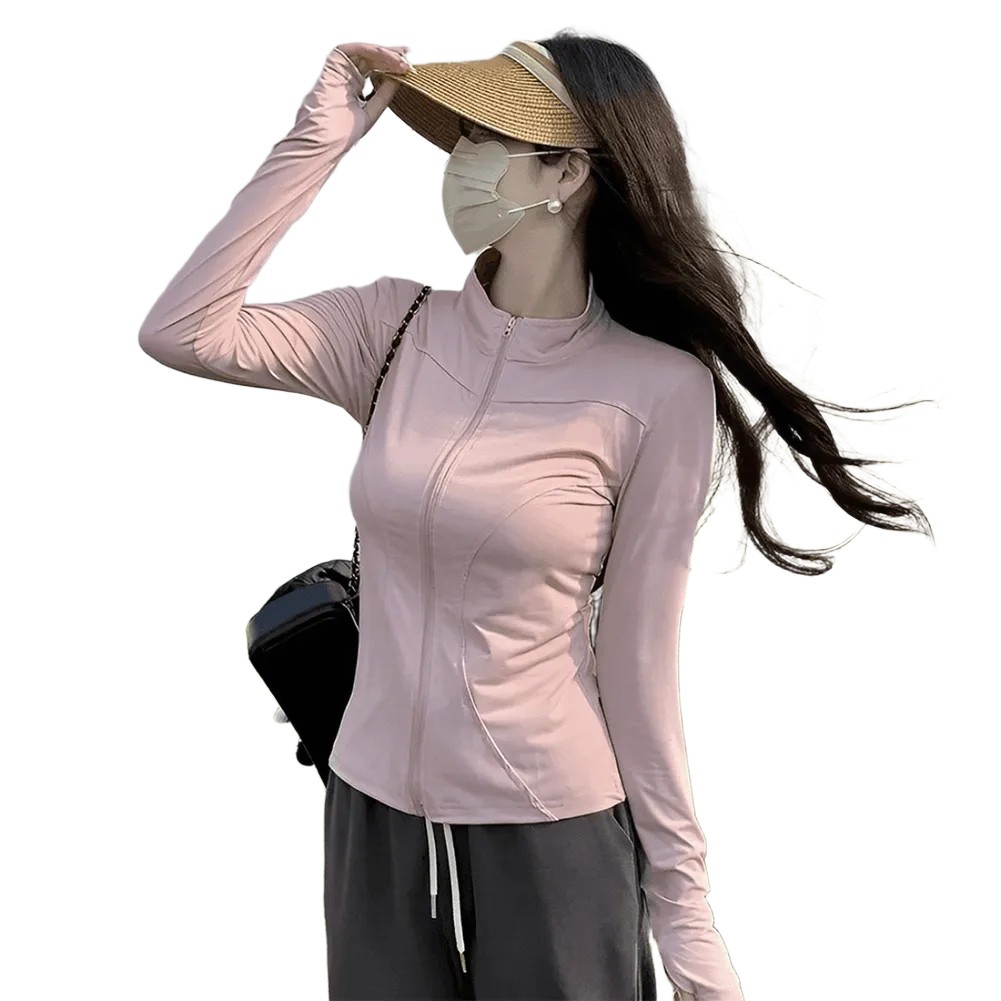Fitness Activities Sun Protection Jacket Outdoor Fitness Jacket Daily Use - Picture 13 of 21