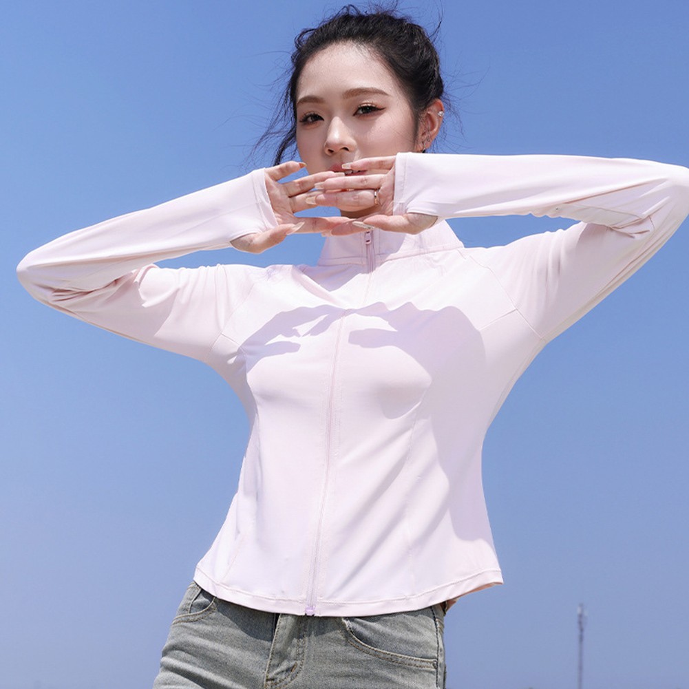 Fitness Activities Sun Protection Jacket Outdoor Fitness Jacket Daily Use - Picture 15 of 21