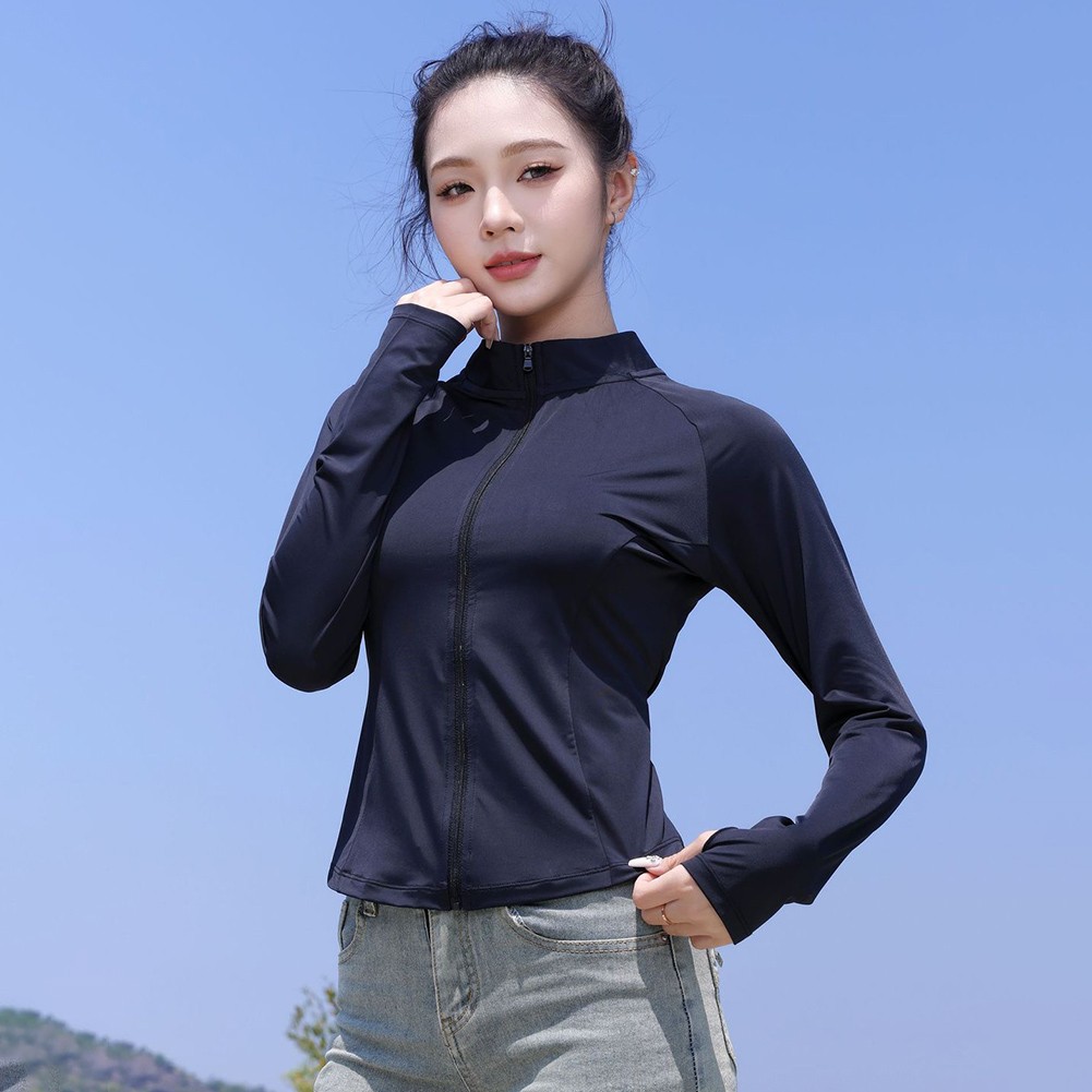 Essential Womens Fit Jacket for Sun Protection during Sports Activities - Picture 12 of 21