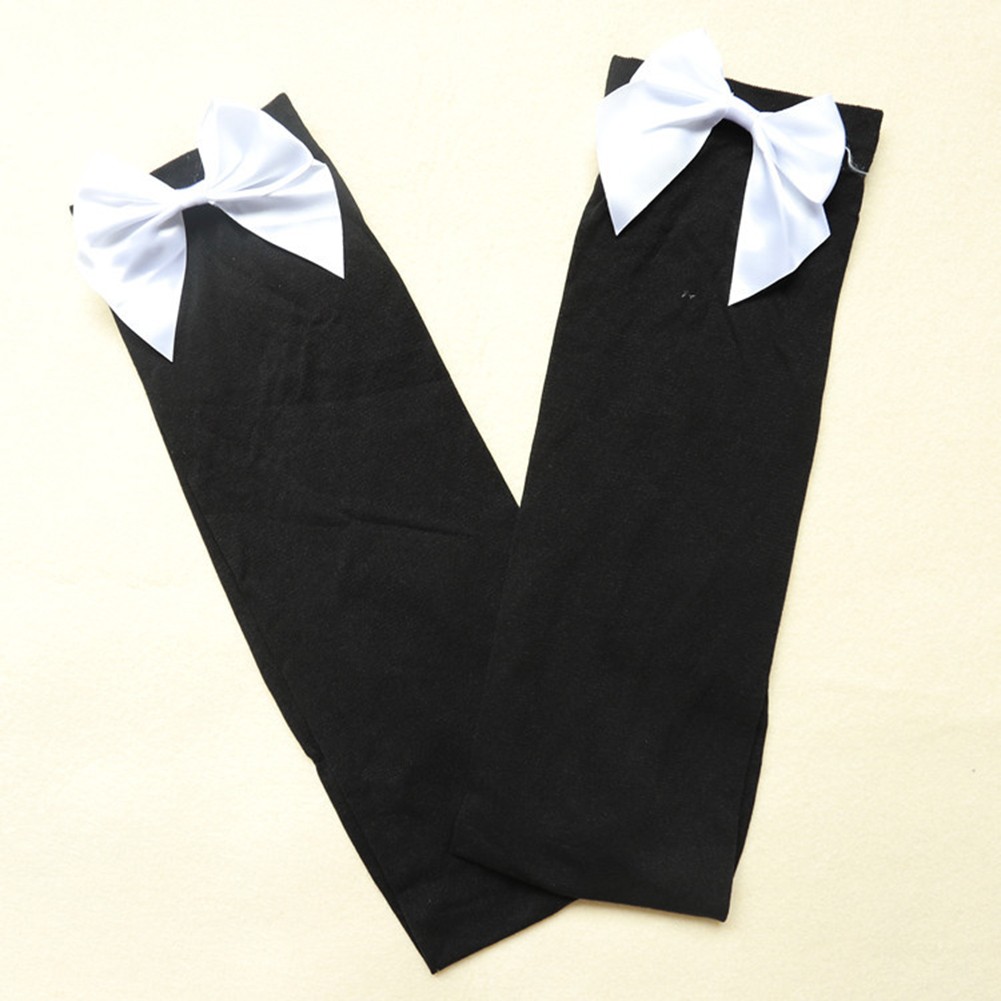 Fashionable High Tube Socks with Butterfly Knot Perfect for All Seasons - Picture 7 of 14