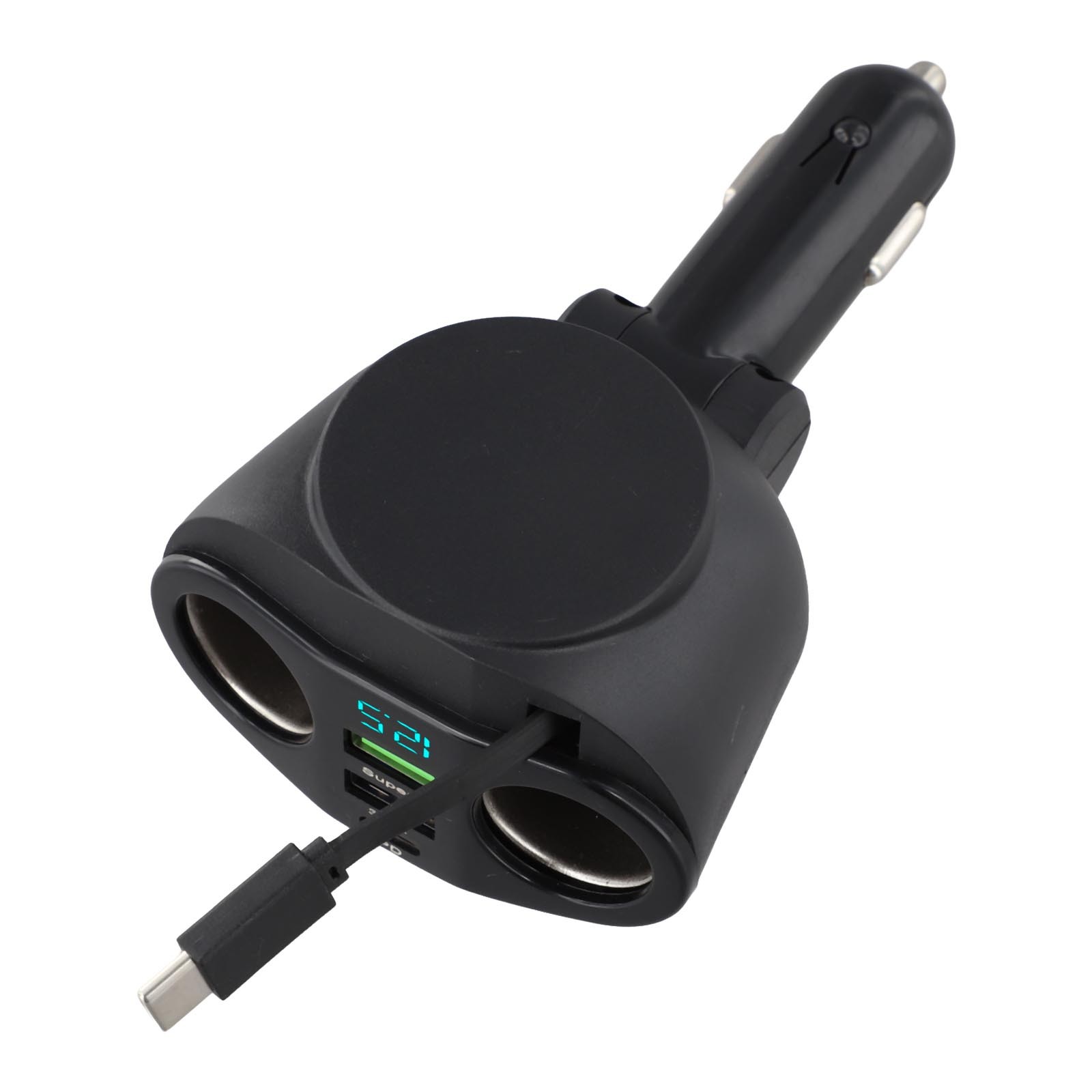 Chargeur Voiture 66W Double Sortie avec Affichage Num��rique pour Charge Rapide - Photo 20 sur 33
