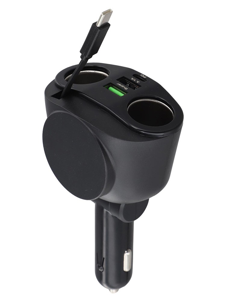 Chargeur Voiture 66W Double Sortie avec Affichage Num��rique pour Charge Rapide - Photo 17 sur 33