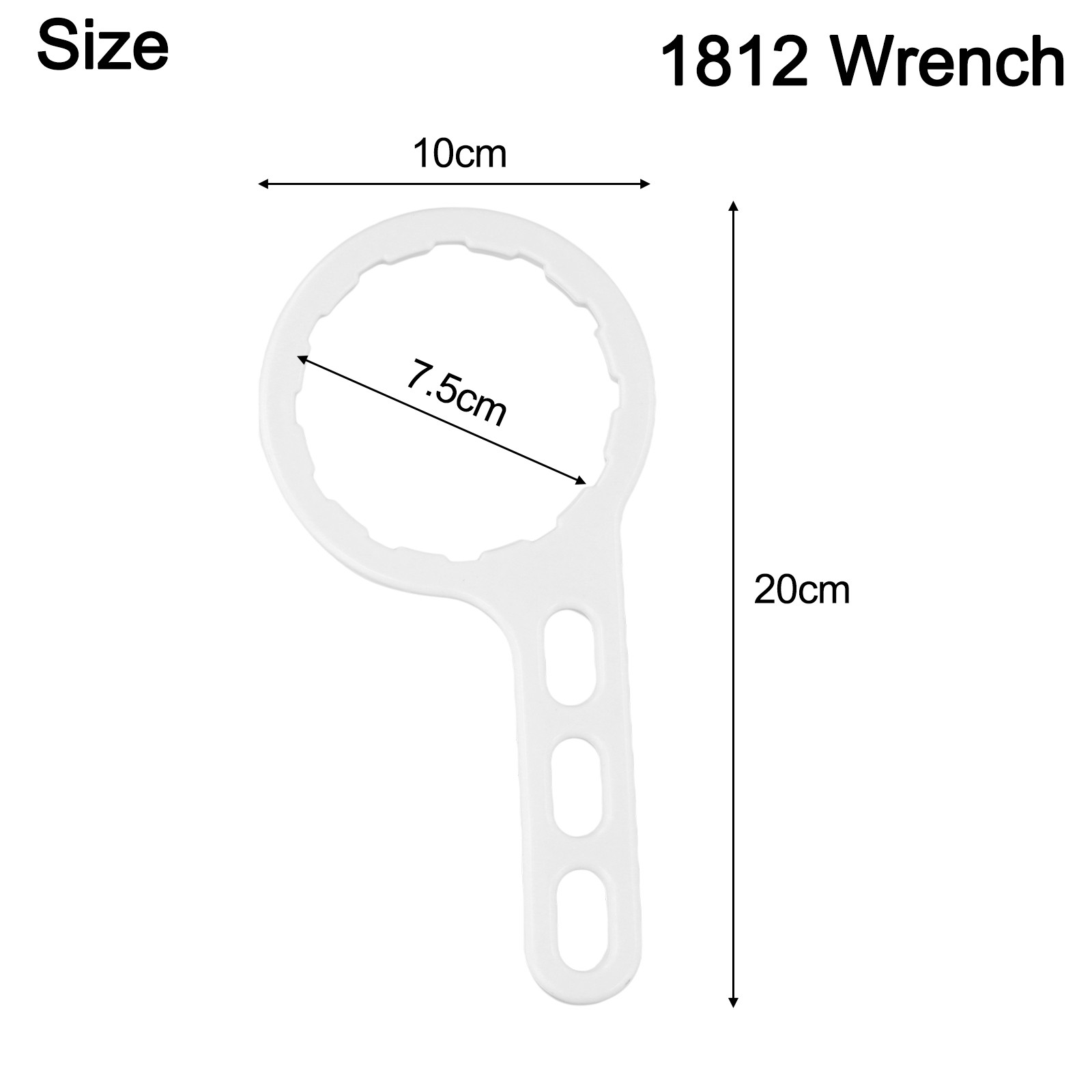Top-quality Machine Filter Bottle Wrench 2812/3012 Big Fat Standard 10\"