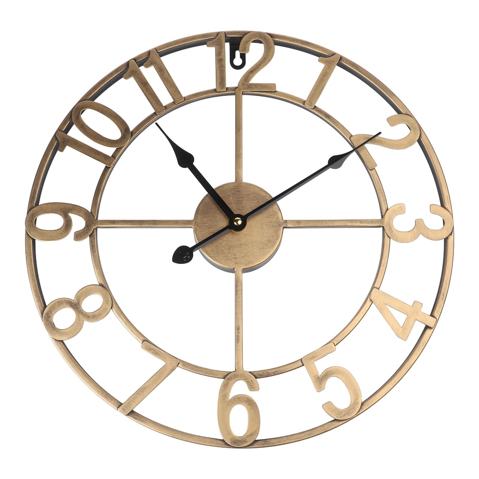 Stilvolle Wanduhr aus Metall für den Außenbereich perfekt für Garten und für - Bild 17 von 52